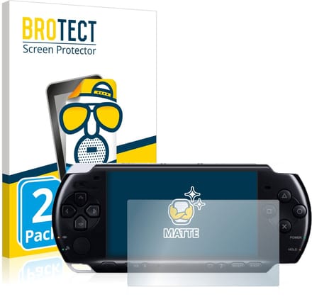 BROTECT - Screenprotector voor Sony PSP 3004 - Folie Beschermfolie matte 2 Stuks