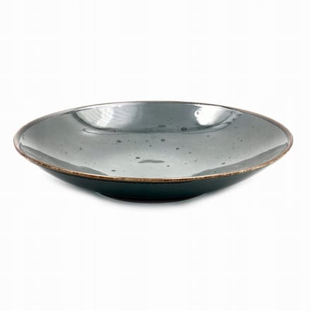 Bogucice Alumina Cottage Grafiet Diep Bord 22 cm