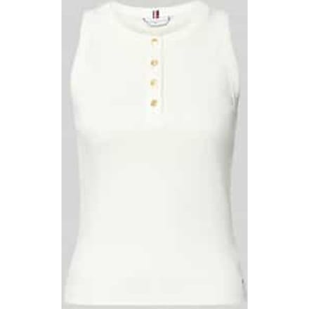 slim fit T-shirt van puur katoen