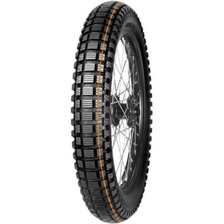 MITAS SW-07 V2 Speedway Orange stripe 3.75-19 TT, Motorbanden achter