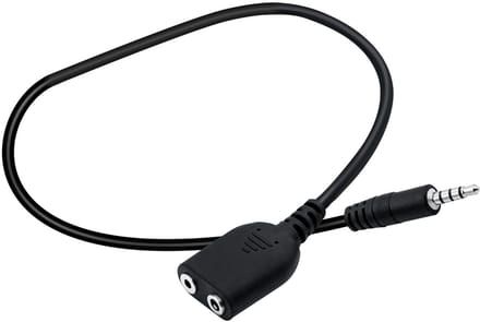 3.5mm Kenwood Earpiece Adaptor voor IOS/Android Mobiele Telefoon naar Walkie-Talkie Verbinding