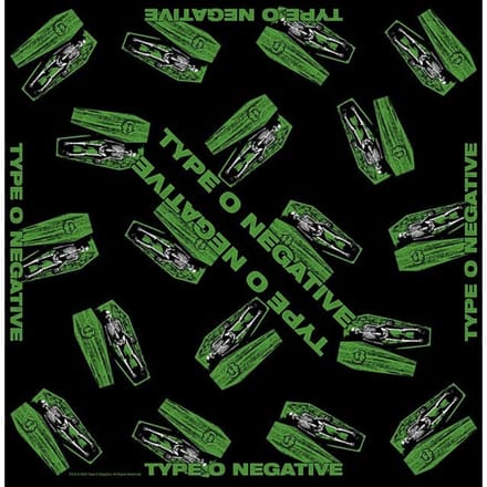 Type O Negative Coffins Unisex Doek - zwart - Standard