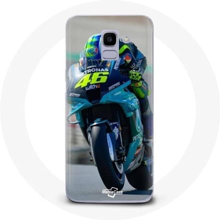 Case voor Samsung Galaxy A8 2018 Valentino Rossi Speed ​​Driver