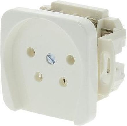 Busch-Jaeger Reflex Telefoon/Data Wandcontactdoos - Inbouw - Telefoon - Polarwit