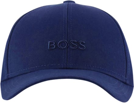 BOSS logo pet - kobalt blauw
