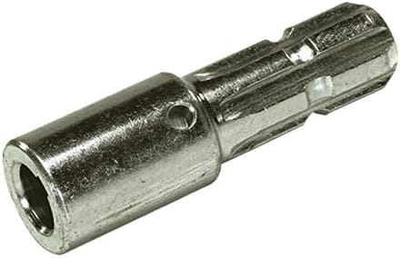 Verloopstekker 1 inch naar 3/8 inch Ø 20 Zonder Klep