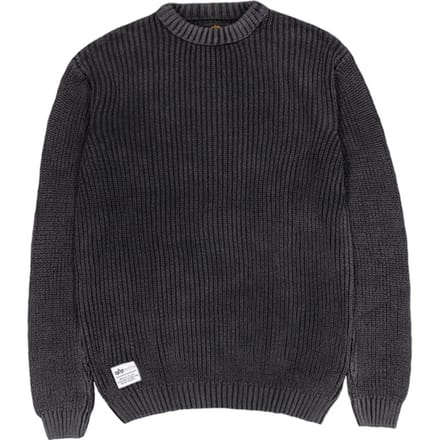 Gebreide pullover met labeldetail, model 'Acid'