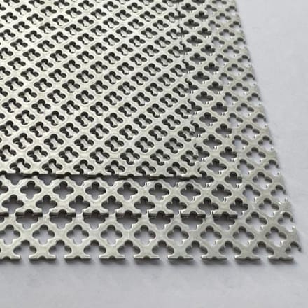 Aluminium Klaverblad - 1,5mm, 400x400mm