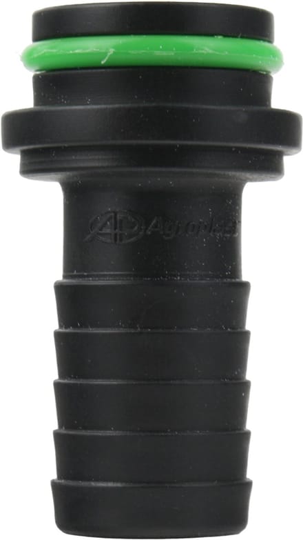 Agroplast - Rechte Aansluitplug - fi20mm - 1'' Bevestiging - AP21WP20/1 228260