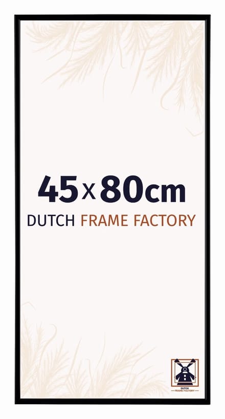 Fotolijst 45x80 cm - Kunststof - Zwart Mat - Easy