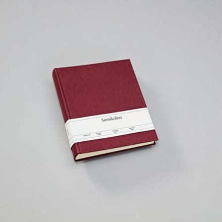 Semikolon fotoalbum classic, formaat 21,6 x 25,5 cm. medium, kleur bordeaux