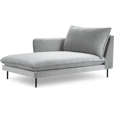 Chaise longue Vienna links velvet | Cosmopolitan Design