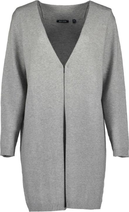 Blue Seven dames vest lang lichtgrijs - maat 38