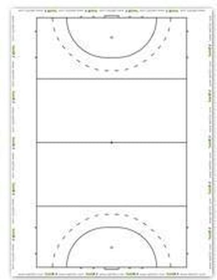 Veldhockey Taktifol - Tactiekbord - Coachbord