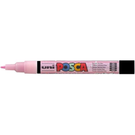 Paintmarker Uni POSCA PC3M fijn glitter roze
