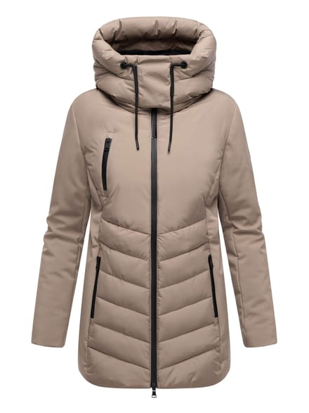 Marikoo dames winterjas Tivaa XVI met softshell & afneembare capuchon