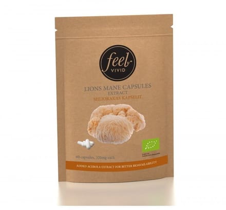 Biologische Lion’s Mane Capsules-Feel Vivid