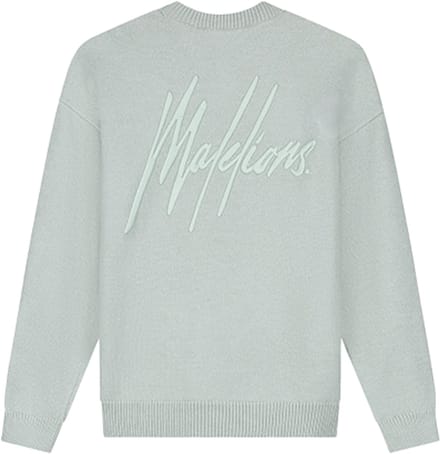 Malelions Oversized Knitted Signature Sweater