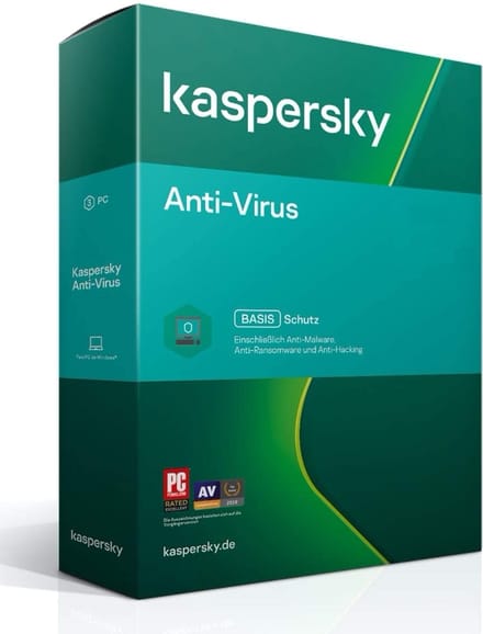Kaspersky Anti-Virus 5 Apparaten / 2 Jaar