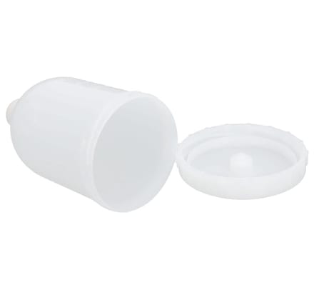 Dailygoods - 300 ml Plastic Verfspuitbeker met 15 mm Binnendraadconnector