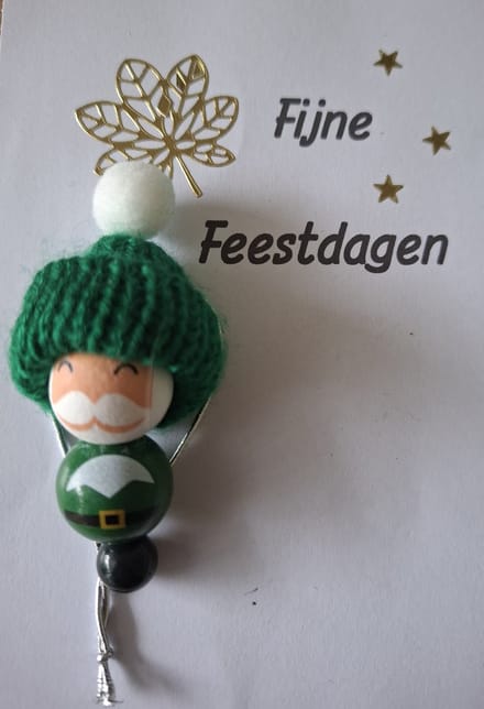 Kerstman "Mosagaat" Boomversiering