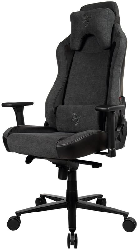 Arozzi Vernazza Vento™ Gamingstoel - Stof - Kunstleer - Donkergrijs