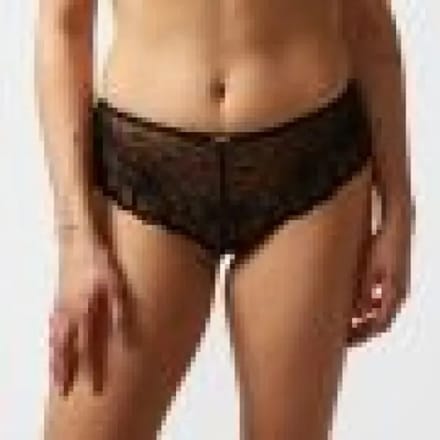 Chantelle lingerie onderstukken shorty onthullend Zwart M