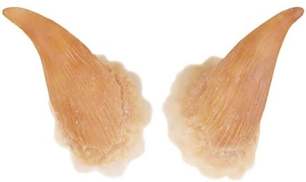 Latex prothese - Hoorns - Duivel - 702 - 1 Paar Hoorns