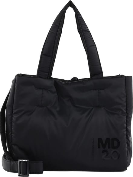 MANDARINA DUCK Schoudertas Handtas MD20 Balloon Tote Black Zwart