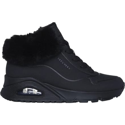 Skechers Uno Fall Air meisjes sneaker - Zwart