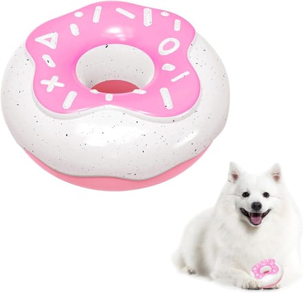 Famanu – Rubber hondenspeelgoed met pieper – Extra stevig kauwspeelgoed – Voor middelgrote honden