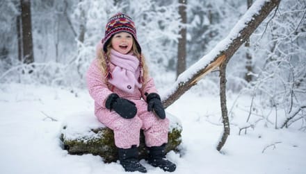 Ducksday Winterpak – Skipak voor baby’s – Sneeuwpak – Snowsuit – Waterdicht – Gerecycled Polyester – Maat 74 – Lee