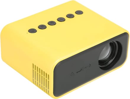 Mini Projector - Draagbare Beamer - Thuisbioscoop Creëren - Ingebouwde Speaker - Tot 60 Inch - Wit