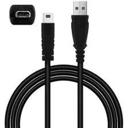 Dailygoody - USB Kabelaansluiting voor Fuji Finepix Digitale Camera's - Data Kabel - Zwart