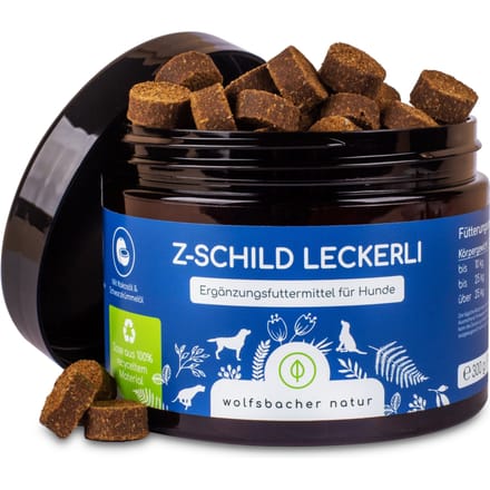 300g Wolfsbacher natuurlijke Z-schild hondensnacks
