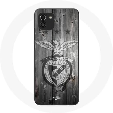 Coque maniacase pour Samsung Galaxy A03 slb benfica fond gris