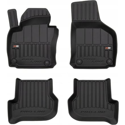 FROGUM ProLine - Automatten - Seat Toledo III 2004-2009 automat - 3D rand - Versterkt - Geurloos