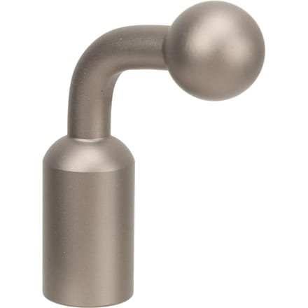 Adaptateur de montage vertical à rotule de 1/4 pouce à 17 mm Adaptateur de base de support à rotule de 17 mm avec 1/4 pouce gray