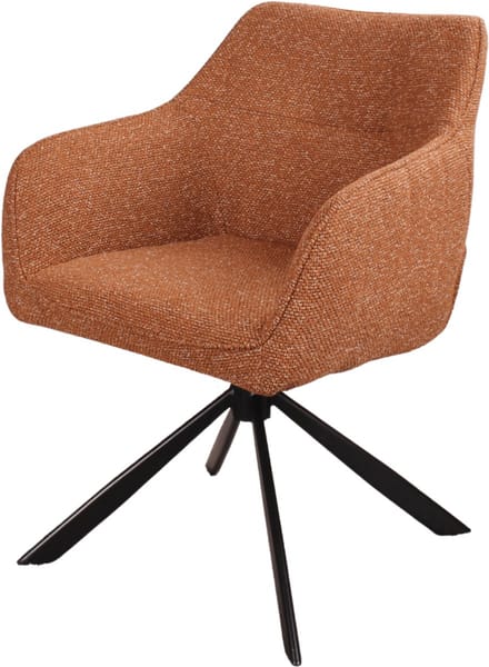 DS4U - Seff armstoel terugdraai - roestbruin