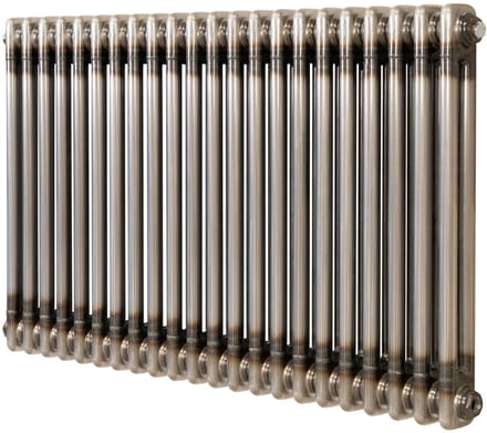 Traditionele radiator - 2-kolom - 600x1010 mm - ruw metaal