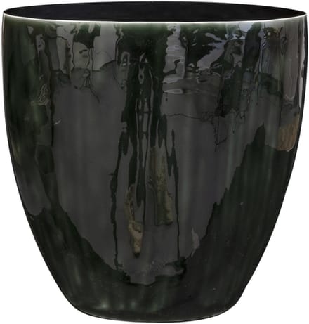 Ter Steege Bloempot Metaal Pine-Groen-Multicolour D 37 cm H 38 cm