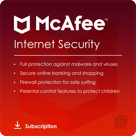 McAfee Internet Security onbeperkt Apparaten