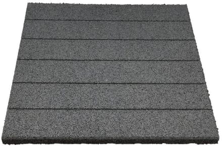 IVOL Rubber tegel / terrastegel - 25 mm - 50 x 50 cm - Grijs
