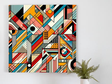 Kunstprint | Wanddecoratie | Canvas | 20 × 20 cm