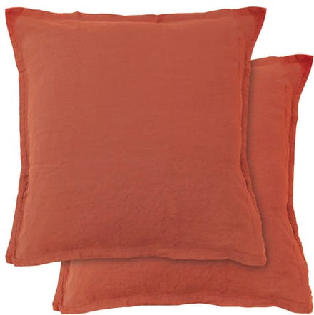 Matt & Rose Set Kussenslopen Sienne - (2x) 65 x 65 cm - 100% Linnen