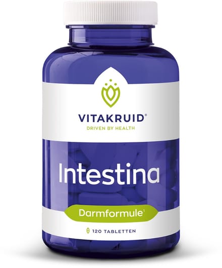 Vitakruid Intestina Darmformule oa L-Glutamine biotica supplementen 120 Tabletten