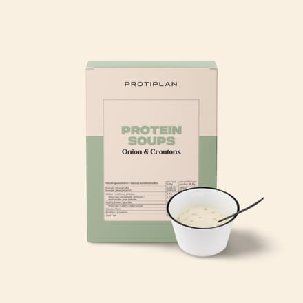 Protiplan - Uiensoep met croutons - 7 x 26,5 g - Eiwitrijk - Gezond afvallen