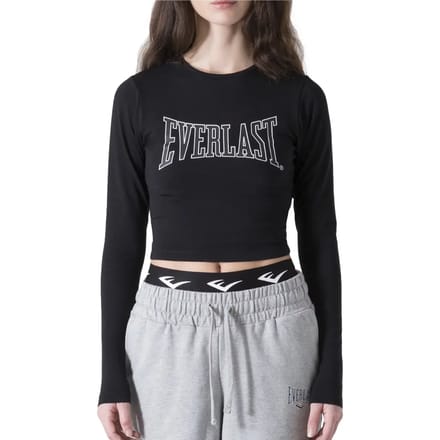 Dames-T-shirt met lange mouwen Everlast Logo