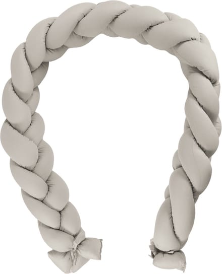 MamaLoes Beige 210 cm Braided Bedbumper
