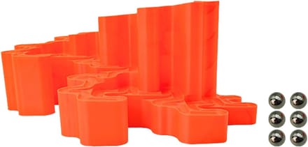 Knikkerbaan Set - Educatief Speelgoed - Creatief Bouwen - Stabiele Constructie - 26 x 20 x 12 cm - Meerdere Kleuren